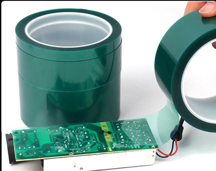 green polyester masking tape for electronic