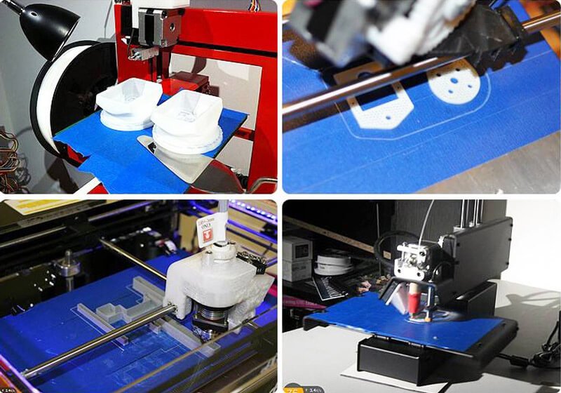 Blue Masking-tape for 3D printing application