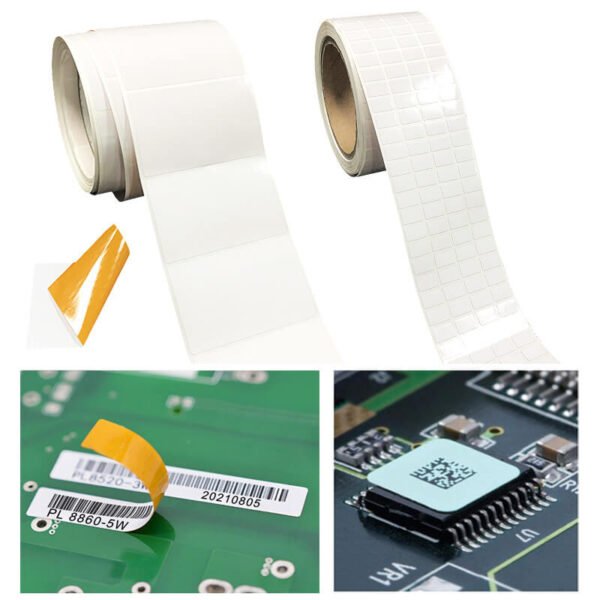 Electrical-Components-Label printed barcode die cutting