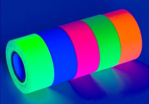 fluorescent tape cotton tape used for daily entertainment