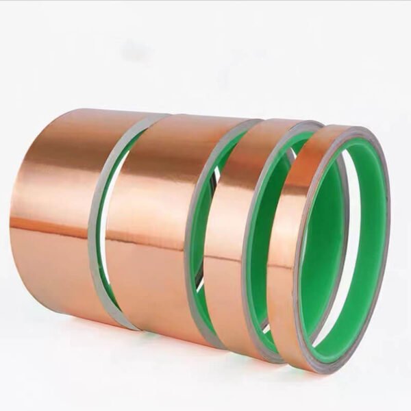Copper sheathing slitting tapes thermal conductive for EMI shielding