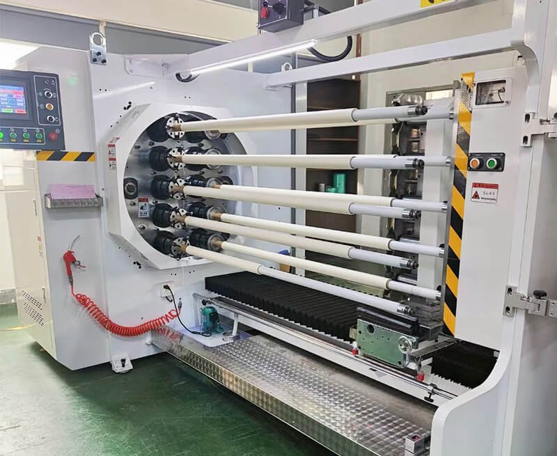 DCA industrial tape manufacturer introduces 10-axis auto slitting machine