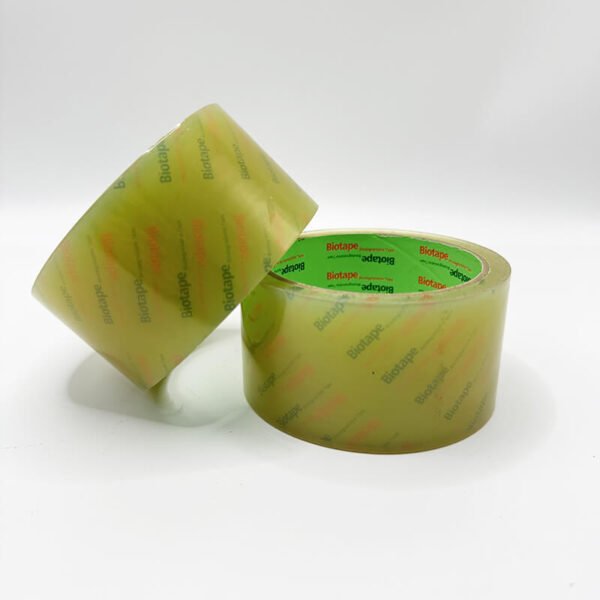 biodegradable packing tape made of eco friendly cellulose backing for box sealing