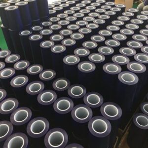 Premium PVC base UV curing dicing tape bulk rolls for semiconductor wafer processing