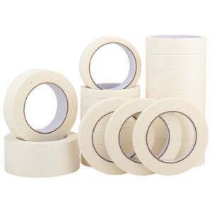 High quality crepe paper masking tape rolls from leading masking tape manufacturers in China, ideal for automotive painting and industrial use